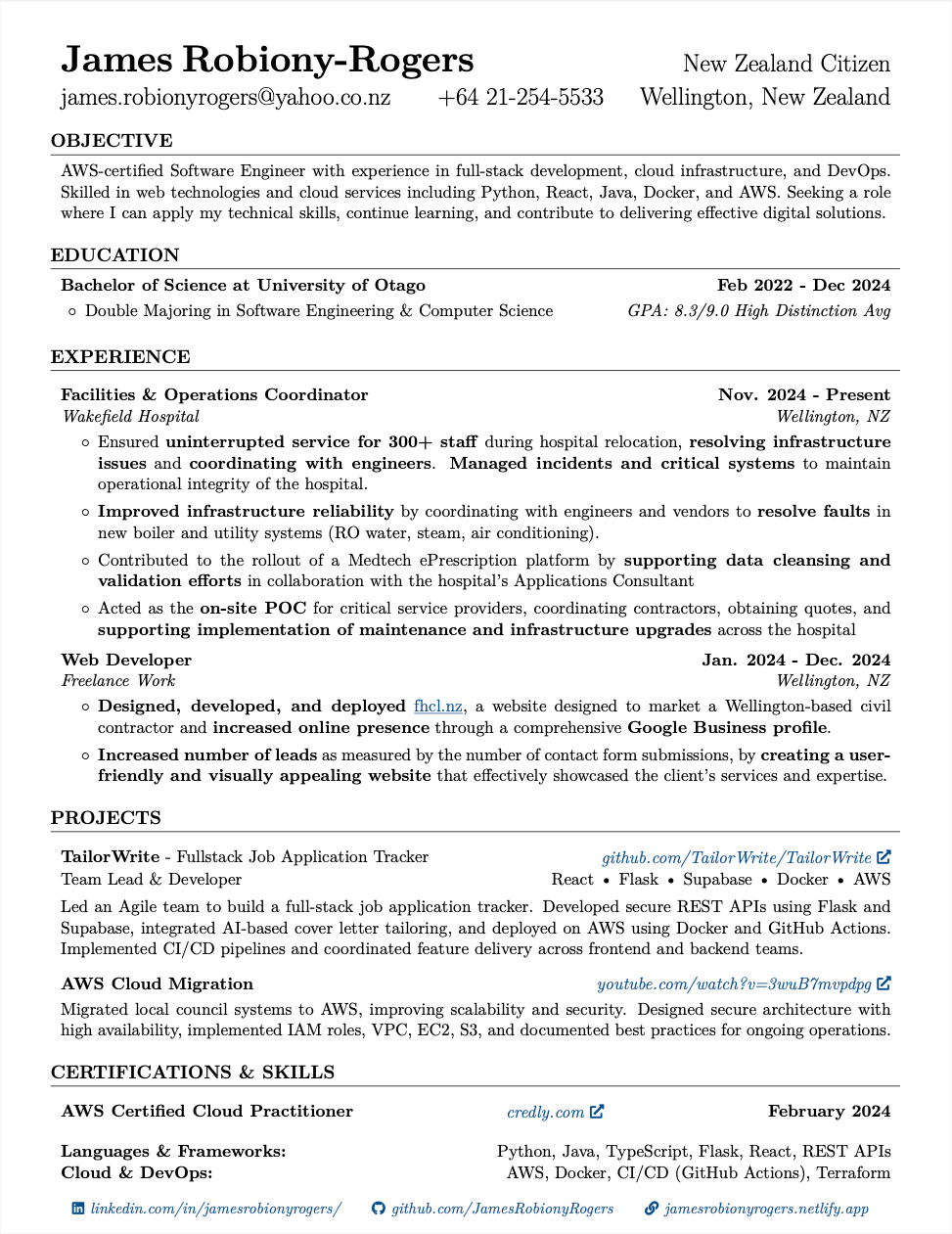 Download CV