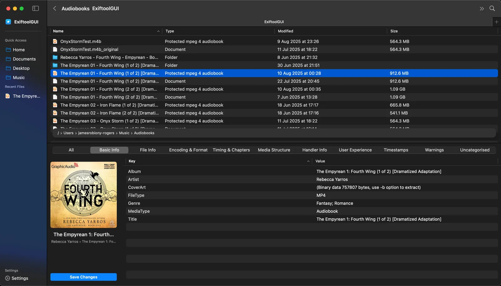 ExifTool GUI
