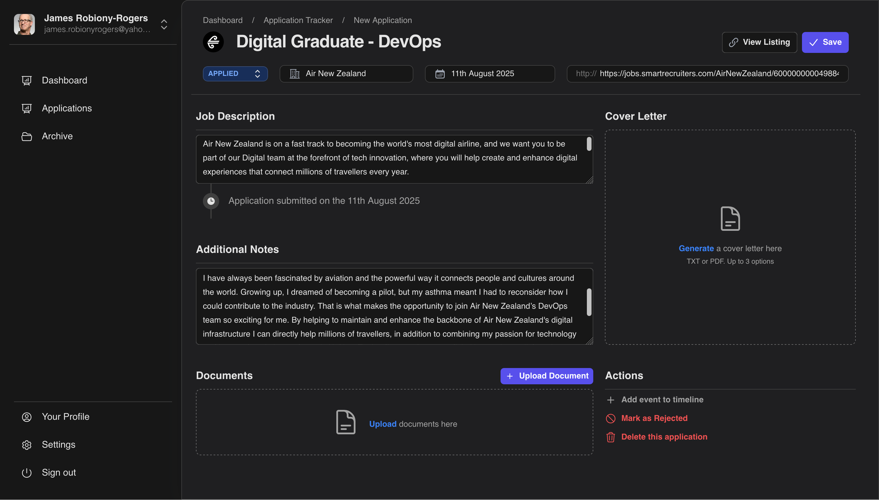 TailorWrite project preview