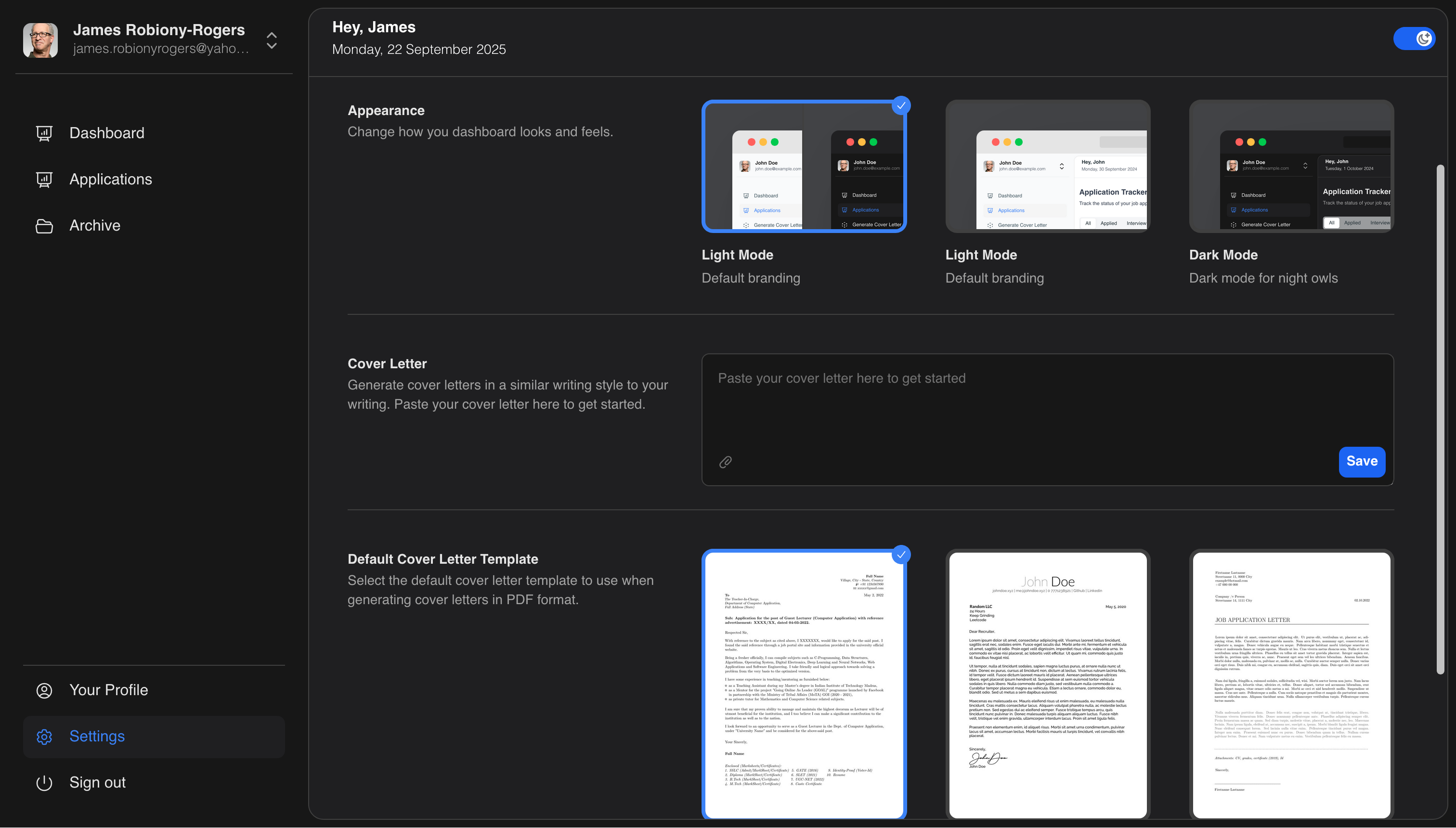 TailorWrite project preview