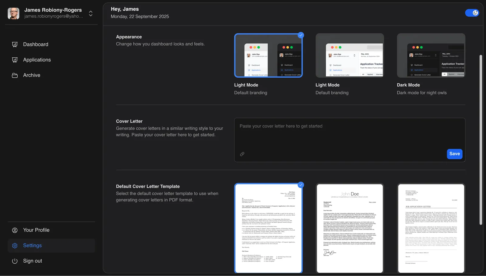 TailorWrite project preview