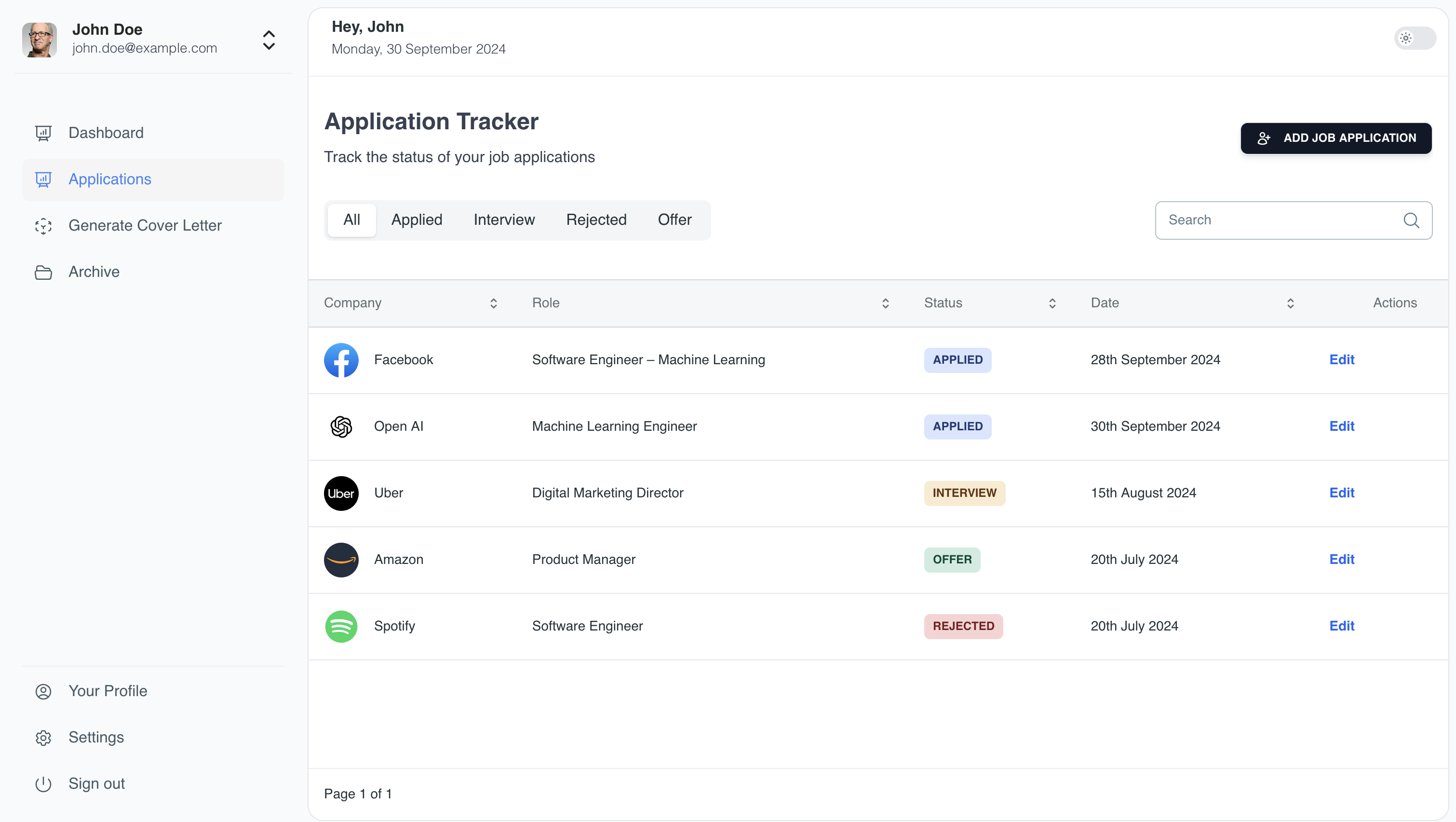 TailorWrite project preview